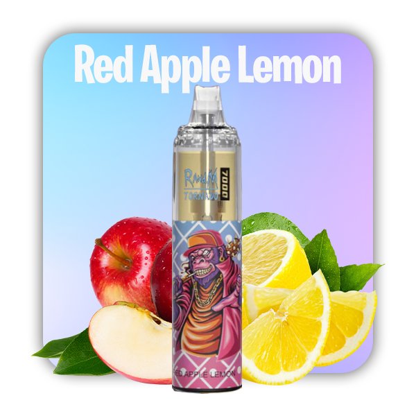 RandM Tornado 7000 Züge Red Apple Lemon