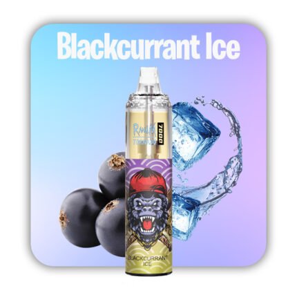 Blackcurrant Ice -Randm Tornado Vapes 7000 Züge