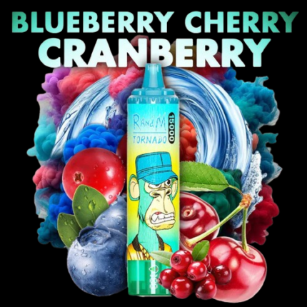 Blueberry Cherry Cranberry 15000 Züge RandM Tornado