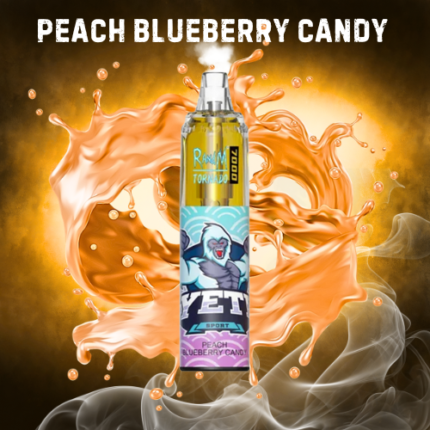 randm tornado 7000 peach blueberry candy