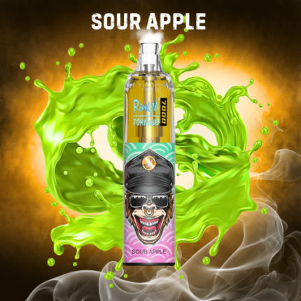 RandM Tornado 7000 Sour Apple