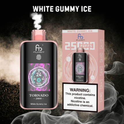 Randm Tornado 25000 White Gummy Ice